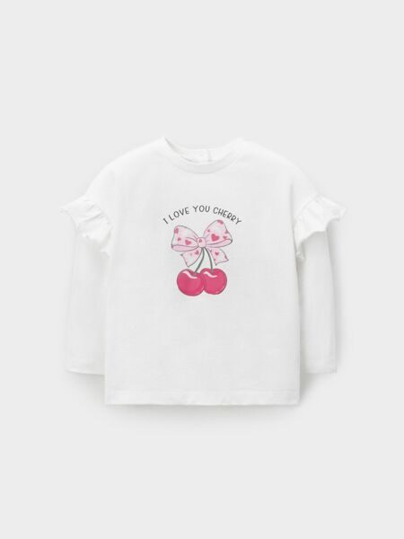 Лонгслив с вишенками